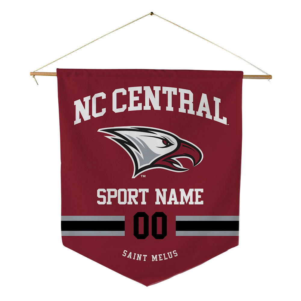 NCCU - NCAA Football : Holly Saint Melus - Pennant - 18" x 21"-0