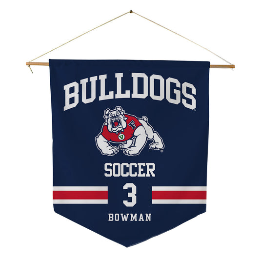 Fresno State - NCAA Women's Soccer : Brooke Bowman - Pennant - 18" x 21"-0