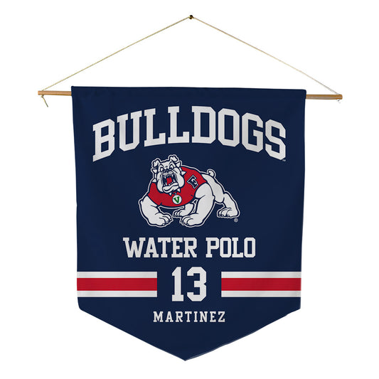 Fresno State - NCAA Women's Water Polo : Susanna Martinez - Pennant - 18" x 21"-0