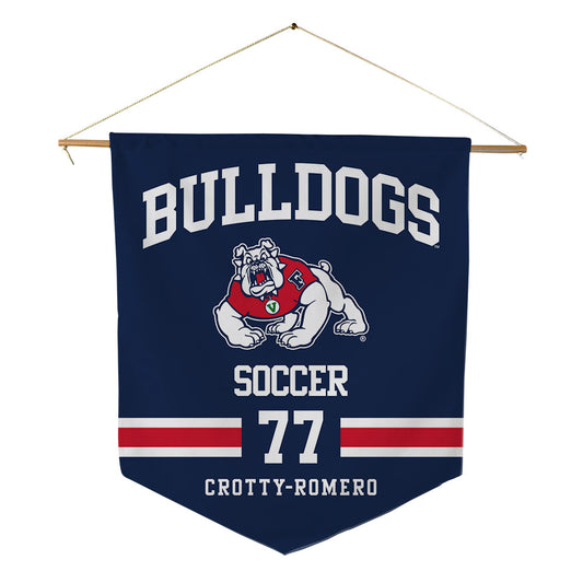 Fresno State - NCAA Women's Soccer : Hayden Crotty-Romero - Pennant - 18" x 21"-0