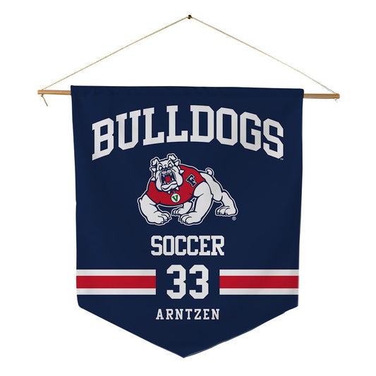 Fresno State - NCAA Women's Soccer : Kennedy Arntzen - Pennant - 18" x 21"-0