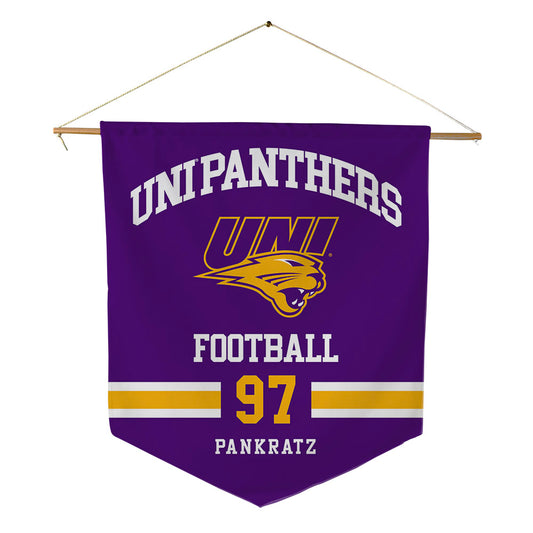 Northern Iowa - NCAA Football : Blake Pankratz - Pennant - 18" x 21"-0