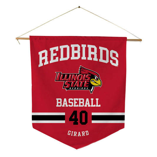 Illinois State - NCAA Baseball : Nolan Girard - Pennant - 18" x 21"-0