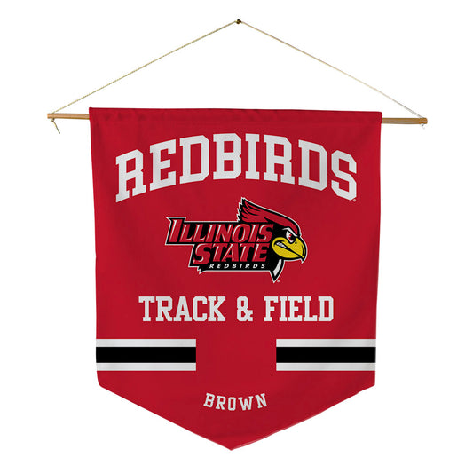 Illinois State - NCAA Women's Track & Field : Harmony Brown - Pennant - 18" x 21"-0