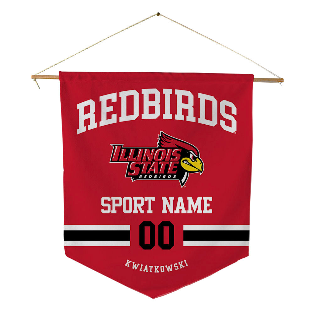 Illinois State - NCAA Football : Chase Kwiatkowski - Pennant - 18" x 21"-0