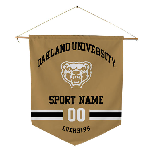 Oakland - NCAA Women's Basketball : Makenzie Luehring - Pennant - 18" x 21"-0