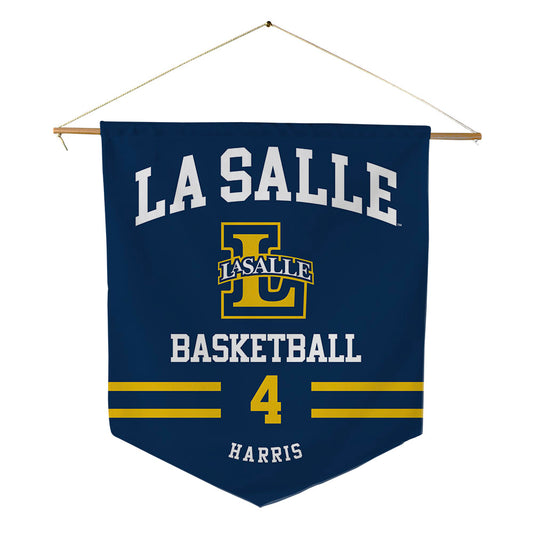 La Salle - NCAA Men's Basketball : Truth Harris - Pennant - 18" x 21"-0