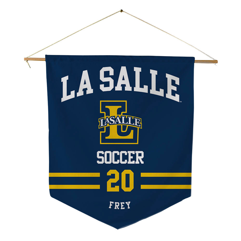 La Salle - NCAA Women's Soccer : Ella Frey Frey - Pennant - 18" x 21"-0