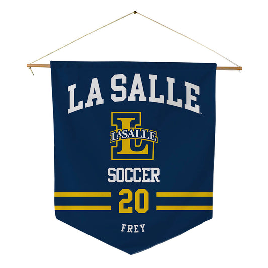 La Salle - NCAA Women's Soccer : Ella Frey Frey - Pennant - 18" x 21"-0