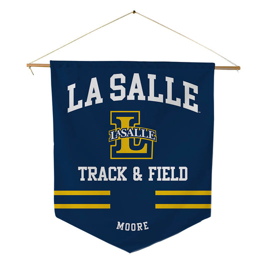 La Salle - NCAA Women's Track & Field : Lily Moore - Pennant - 18" x 21"-0