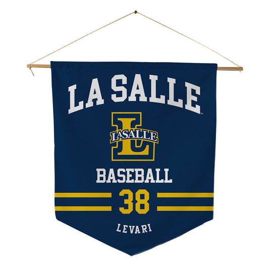 La Salle - NCAA Baseball : Marco Levari - Pennant - 18" x 21"-0