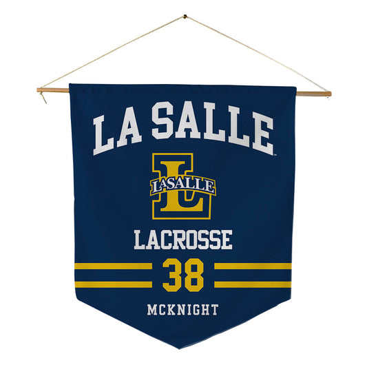 La Salle - NCAA Women's Lacrosse : Monica Mcknight - Pennant - 18" x 21"-0