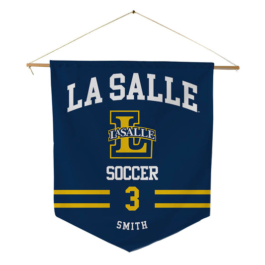 La Salle - NCAA Men's Soccer : Daniel Alexander Smith - Pennant - 18" x 21"-0