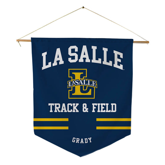 La Salle - NCAA Men's Track & Field : Jordan Grady - Pennant - 18" x 21"-0