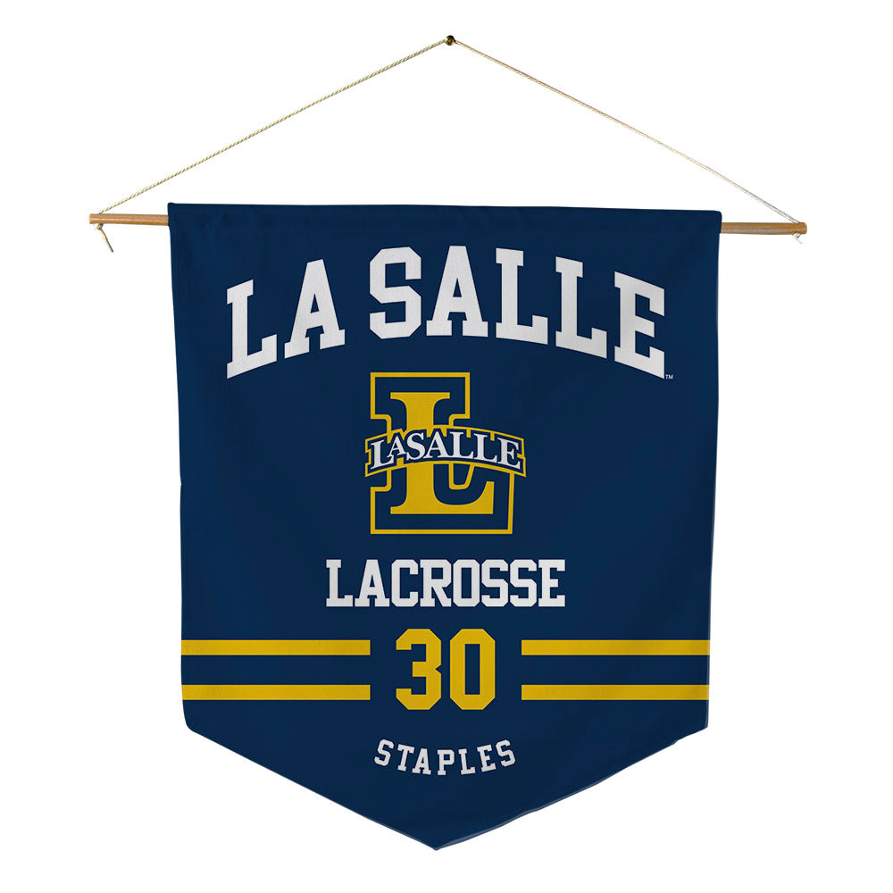 La Salle - NCAA Women's Lacrosse : Delaney Staples - Pennant - 18" x 21"-0