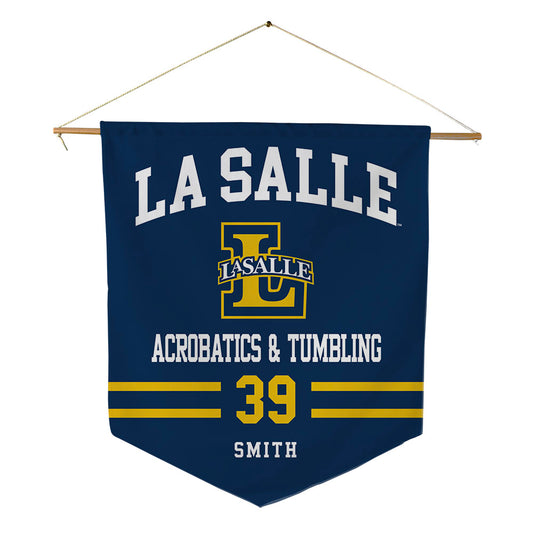La Salle - NCAA Acrobatics & Tumbling : Ella Smith - Pennant - 18" x 21"-0