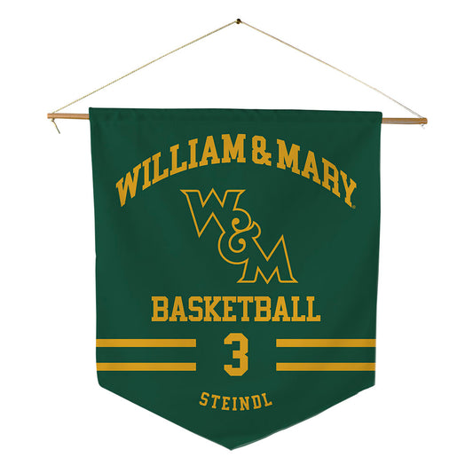 William & Mary - NCAA Women's Basketball : Jordyn Steindl - Pennant - 18" x 21"-0
