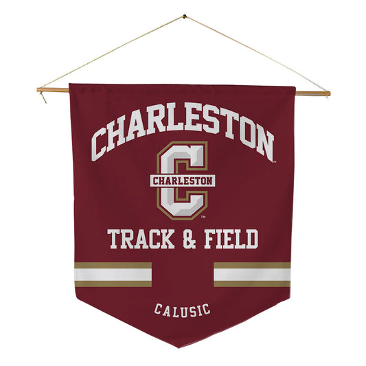 Charleston - NCAA Women's Track & Field : Viktorija Calusic - Pennant - 18" x 21"-0