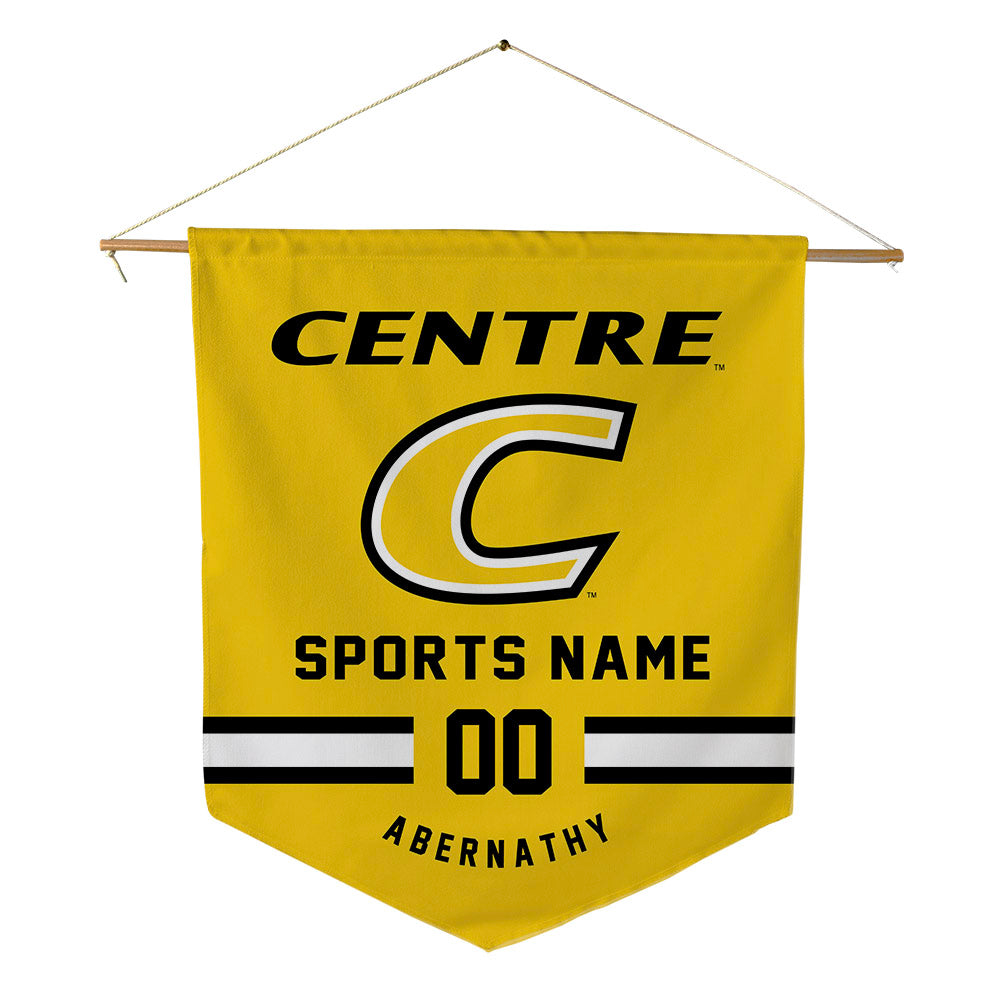 Centre College - NCAA Football : John Abernathy - Pennant - 18" x 21"-0