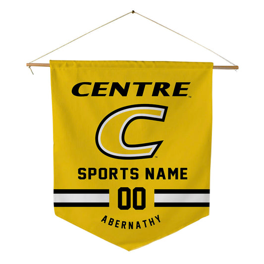 Centre College - NCAA Football : John Abernathy - Pennant - 18" x 21"-0