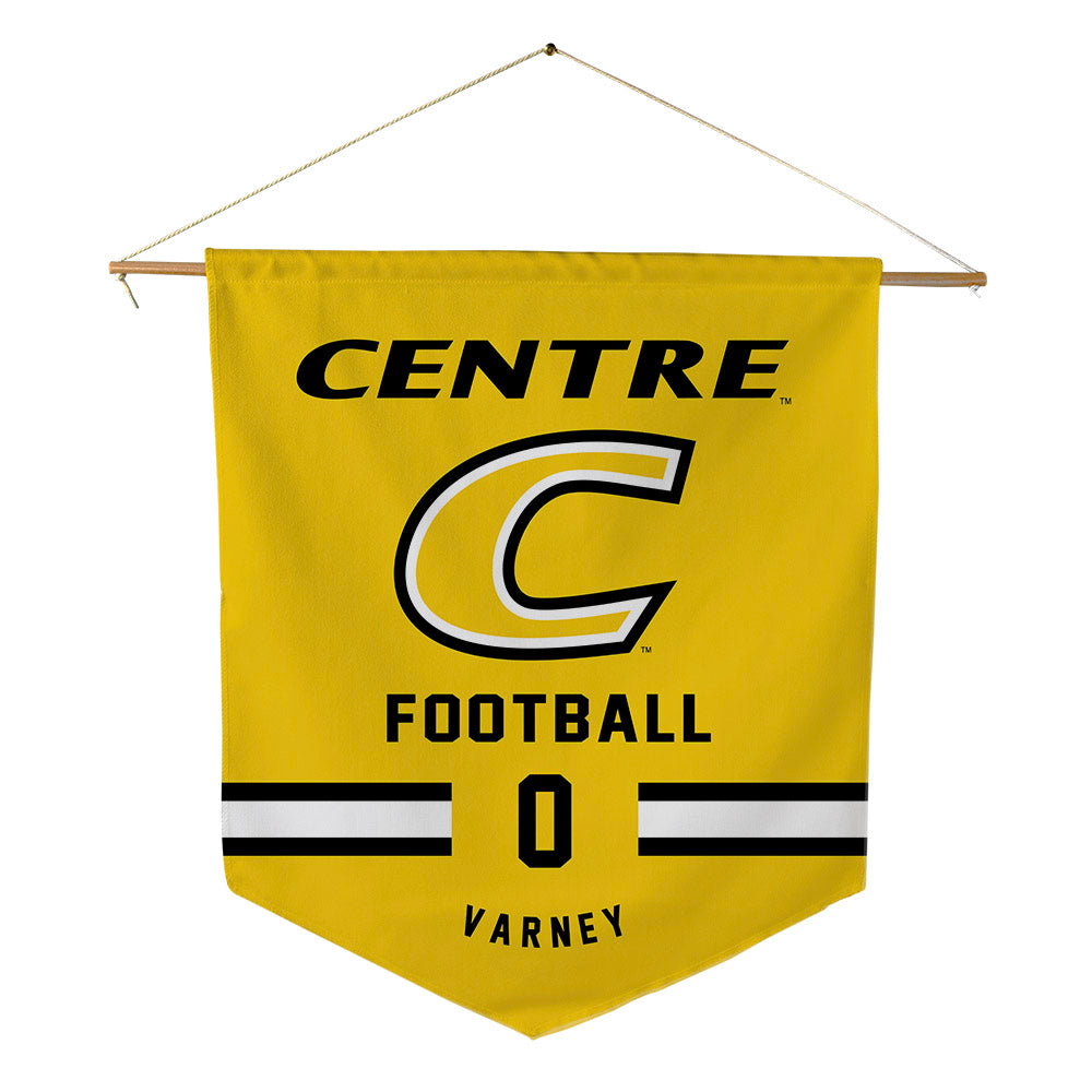 Centre College - NCAA Football : Cayden Varney - Pennant - 18" x 21"-0