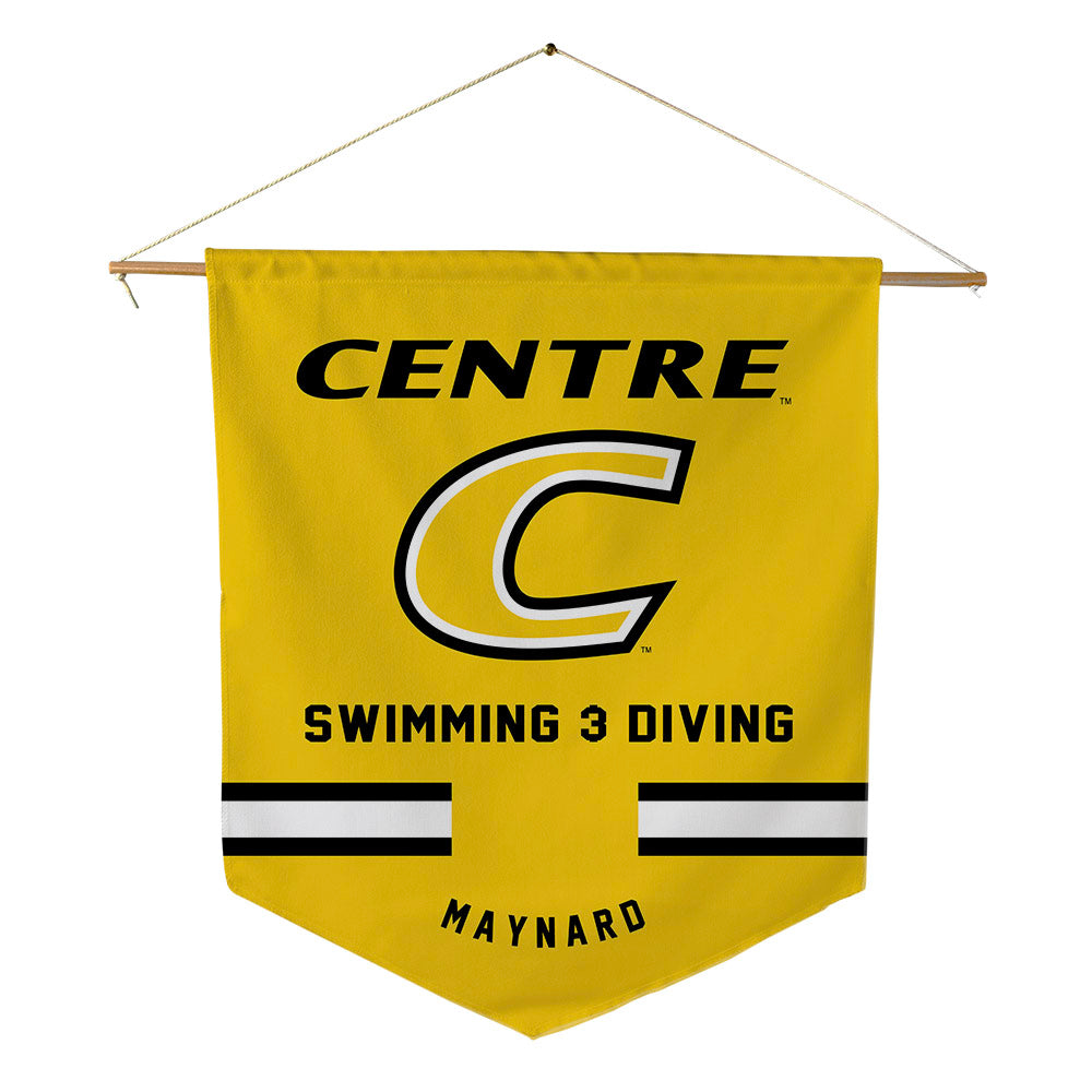 Centre College - NCAA Women's Swimming & Diving : Tierney Maynard - Pennant - 18" x 21"-0