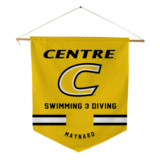 Centre College - NCAA Women's Swimming & Diving : Tierney Maynard - Pennant - 18" x 21"-0