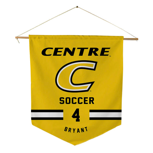 Centre College - NCAA Women's Soccer : Ej Bryant - Pennant - 18" x 21"-0