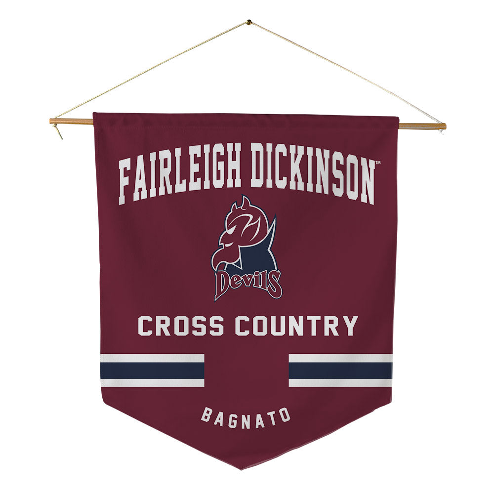 FDU - NCAA Women's Cross Country : Briella Bagnato - Pennant - 18" x 21"-0