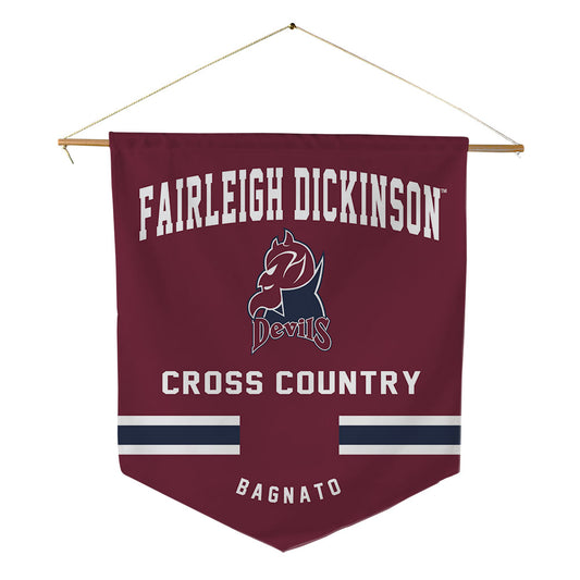 FDU - NCAA Women's Cross Country : Briella Bagnato - Pennant - 18" x 21"-0