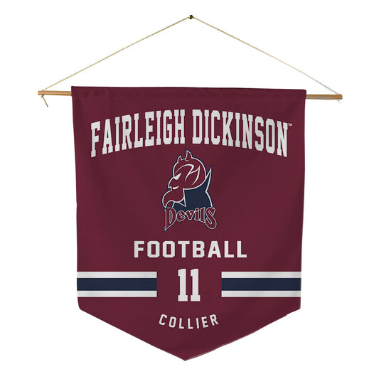 FDU Florham - NCAA Football : Anthony Collier - Pennant - 18" x 21"-0