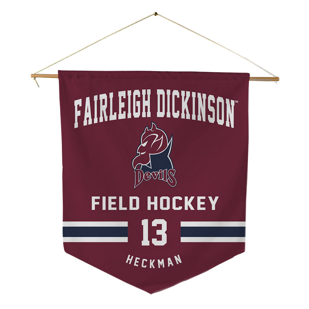 FDU Florham - NCAA Women's Field Hockey : Kaitlin Heckman - Pennant - 18" x 21"-0