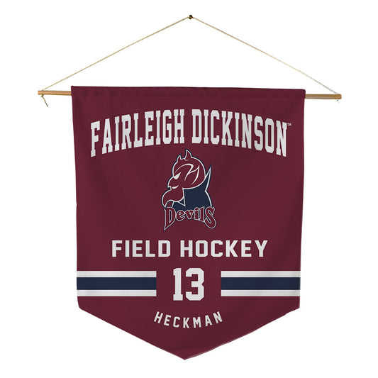 FDU Florham - NCAA Women's Field Hockey : Kaitlin Heckman - Pennant - 18" x 21"-0