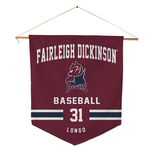 FDU - NCAA Baseball : Peter Longo - Pennant - 18" x 21"-0