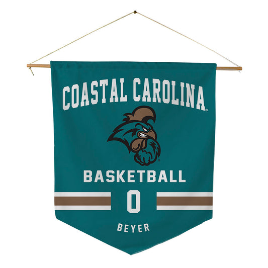 Coastal Carolina - NCAA Women's Basketball : Audrey Beyer - Pennant - 18" x 21"-0