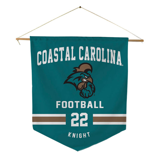 Coastal Carolina - NCAA Football : Michael Knight - Pennant - 18" x 21"-0