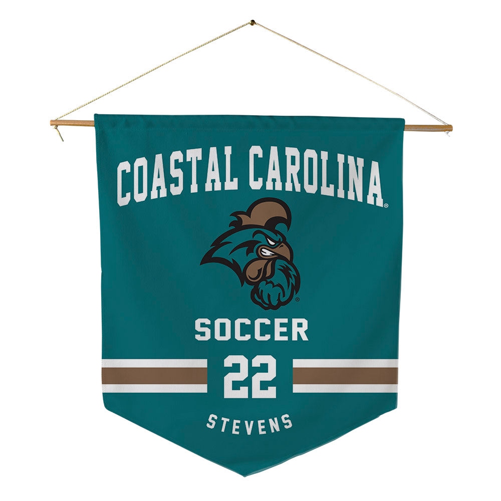 Coastal Carolina - NCAA Women's Soccer : Lily Stevens - Pennant - 18" x 21"-0