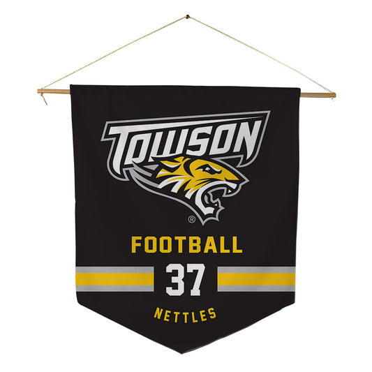 Towson - NCAA Football : Jai Nettles - Pennant - 18" x 21"-0