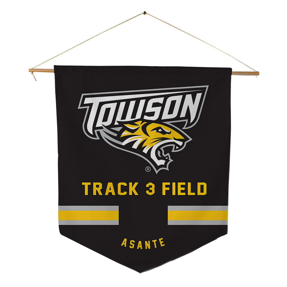 Towson - NCAA Women's Track & Field : Princess Asante - Pennant - 18" x 21"-0