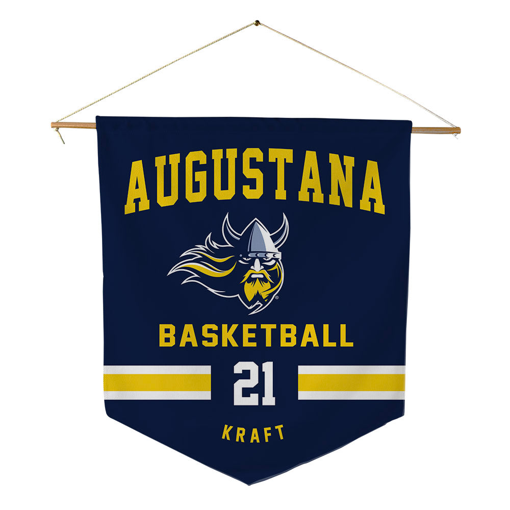 AU - NCAA Men's Basketball : Conner Kraft - Pennant - 18" x 21"-0