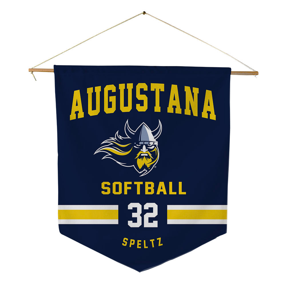 AU - NCAA Softball : Teya Speltz - Pennant - 18" x 21"-0