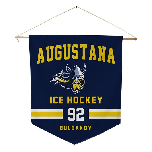 AU - NCAA Men's Ice Hockey : Leonid Bulgakov - Pennant - 18" x 21"-0