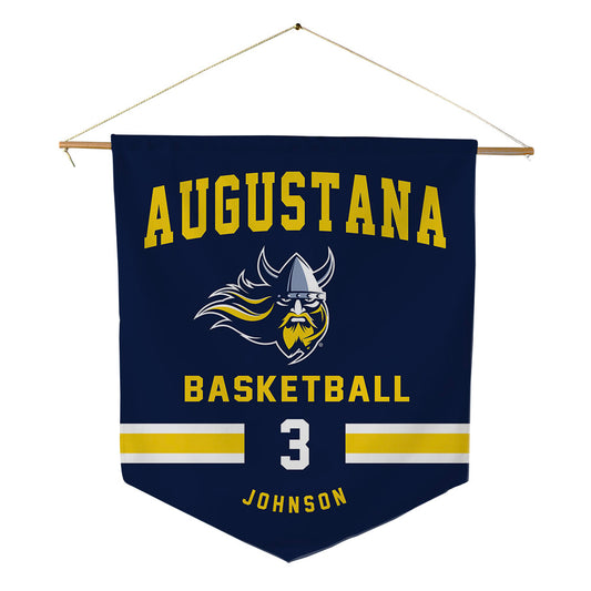 AU - NCAA Men's Basketball : Riley Johnson - Pennant - 18" x 21"-0