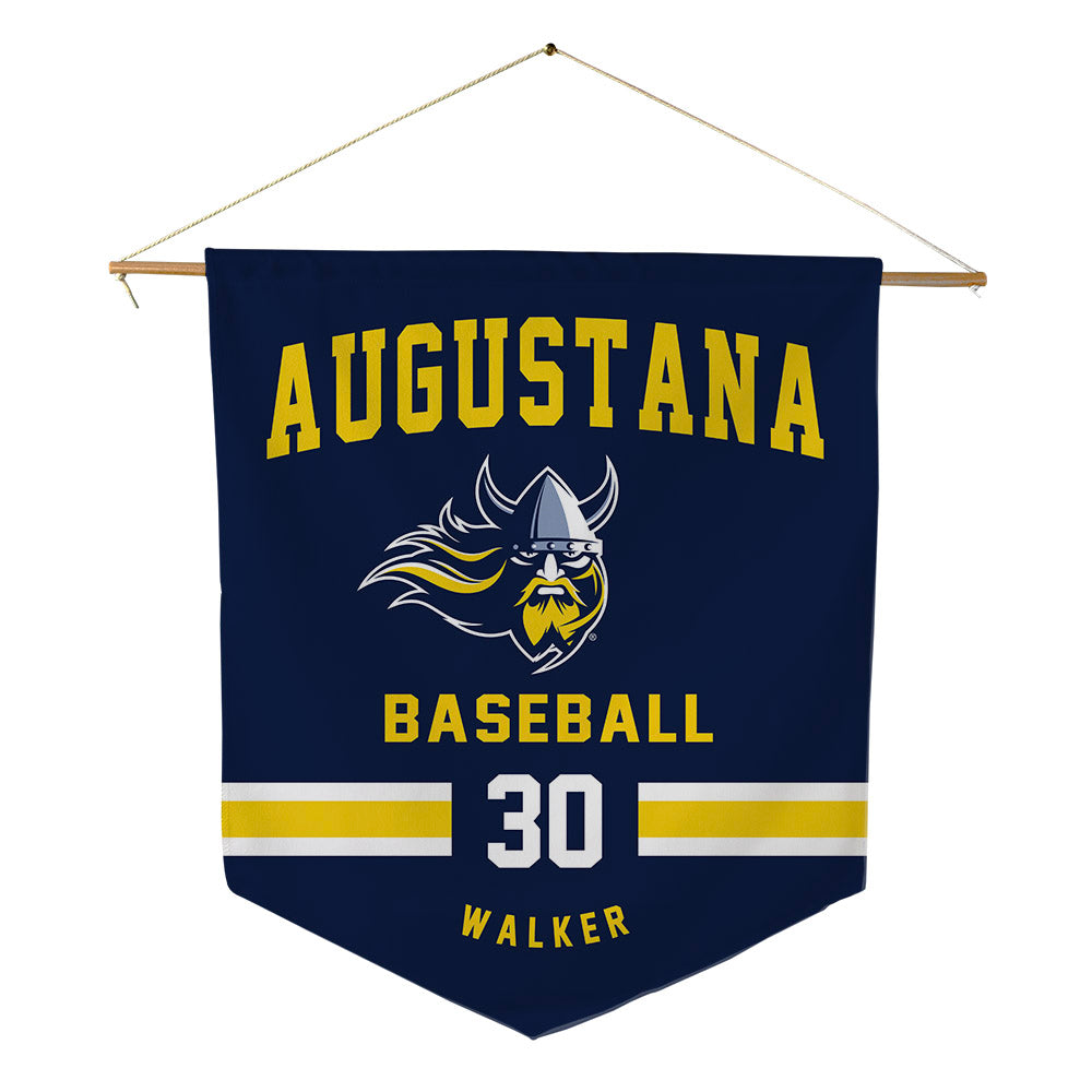 AU - NCAA Baseball : Carson Walker - Pennant - 18" x 21"-0