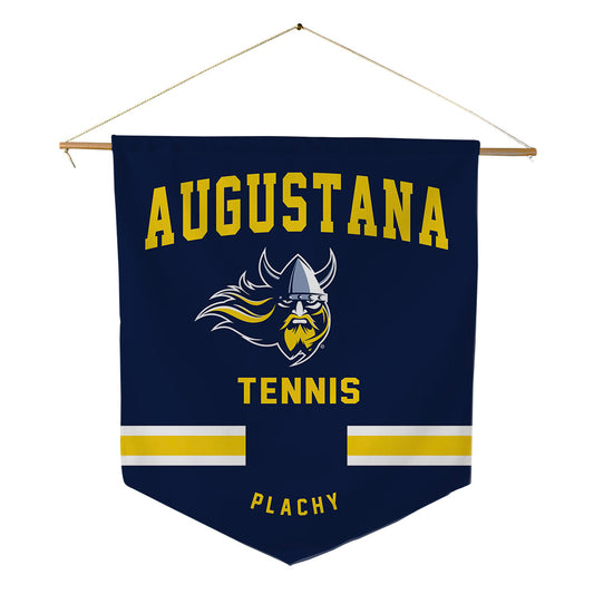 AU - NCAA Men's Tennis : Joseph Plachy - Pennant - 18" x 21"-0