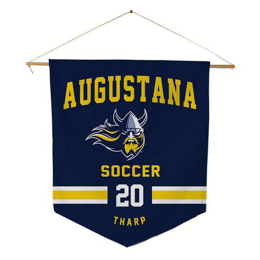 AU - NCAA Women's Soccer : Nyla Tharp - Pennant - 18" x 21"-0