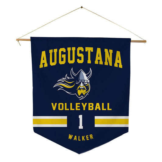 AU - NCAA Women's Volleyball : Ellie Walker - Pennant - 18" x 21"-0