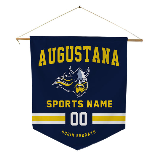 AU - NCAA Men's Swimming & Diving : Dominic Hogin Serrato - Pennant - 18" x 21"-0