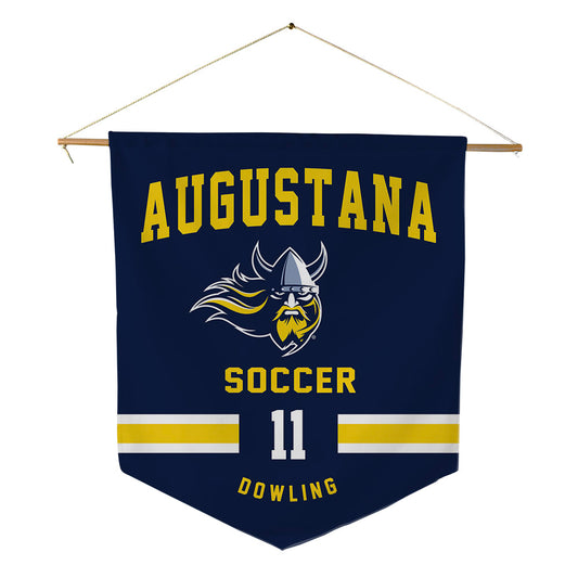 AU - NCAA Women's Soccer : Aubree Dowling - Pennant - 18" x 21"-0