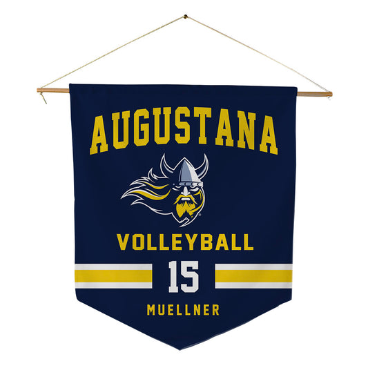 AU - NCAA Women's Volleyball : Maddie Muellner - Pennant - 18" x 21"-0